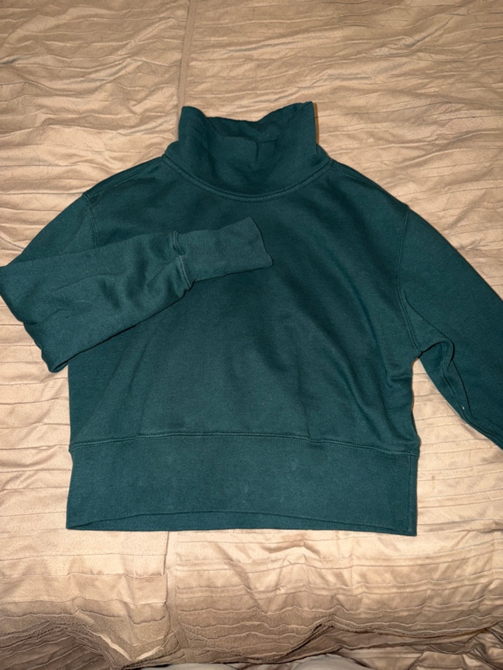 Abercrombie & Fitch Teal Green Cowl Neck Sweater